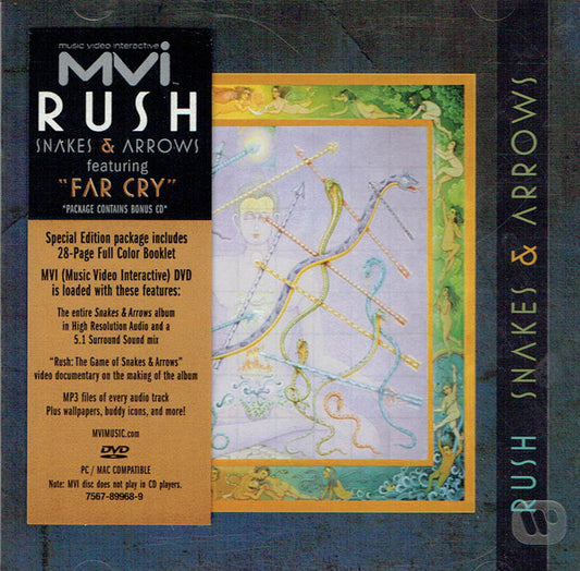 Rush : Snakes & Arrows (CD, Album + DVD, Enh, Multichannel, MVI)