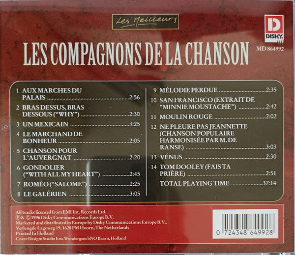 Les Compagnons De La Chanson : Les Compagnons De La Chanson (CD, Comp)