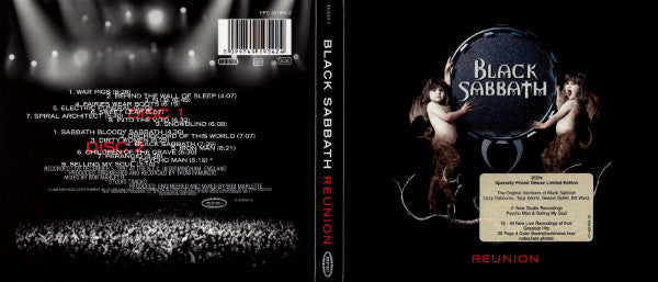 Black Sabbath : Reunion (2xCD, Album, Ltd, Dig)