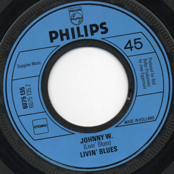 Livin' Blues : L.B. Boogie / Johnny W. (7", Single)