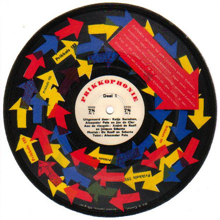 Katja Berndsen & Alexander Pola & Jan De Cler : Prikkophonie (Flexi, 8", Pic)
