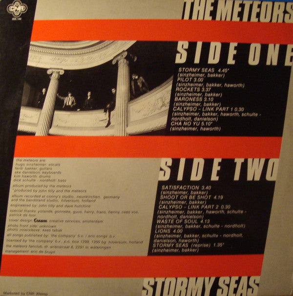 The Meteors : Stormy Seas (LP, Album)