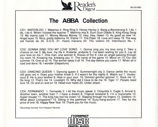 ABBA : The ABBA Collection (4xCD, Comp)