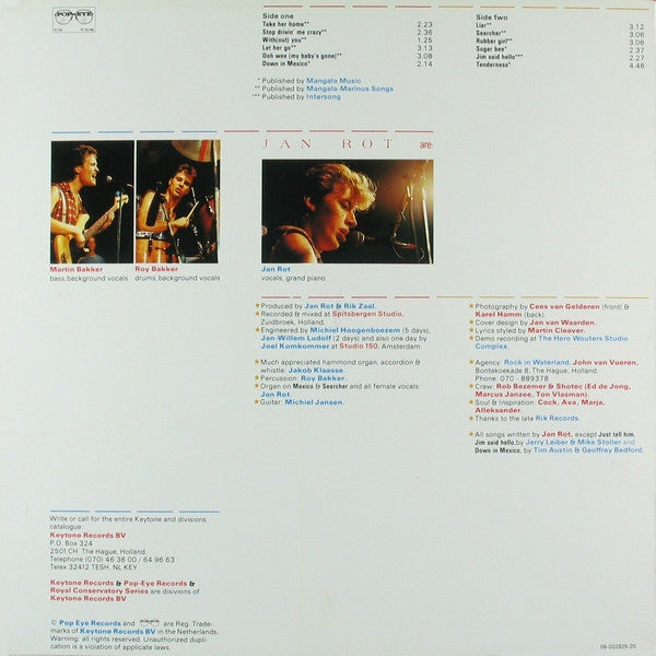 Jan Rot : Rot & Roll (LP, Album)