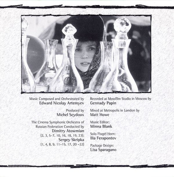 Эдуард Артемьев : The Barber Of Siberia (Original Motion Picture Soundtrack) (CD, Album)