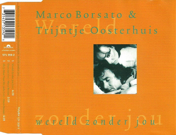 Marco Borsato & Trijntje Oosterhuis : Wereld Zonder Jou (CD, Single)