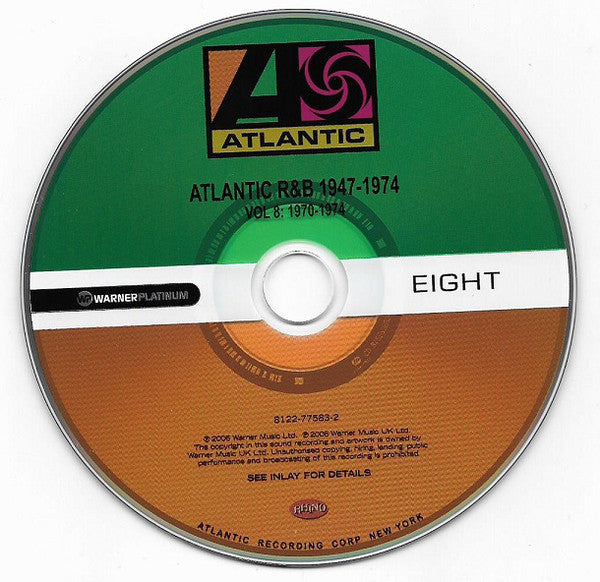 Various : Atlantic R&B 1947-1974 - Volume 8: 1970-1974 (CD, Comp)
