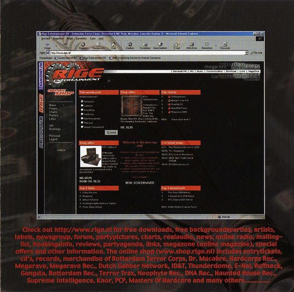 Various : Hardcore 2001 - Hardcore Of The Future (CD, Comp)