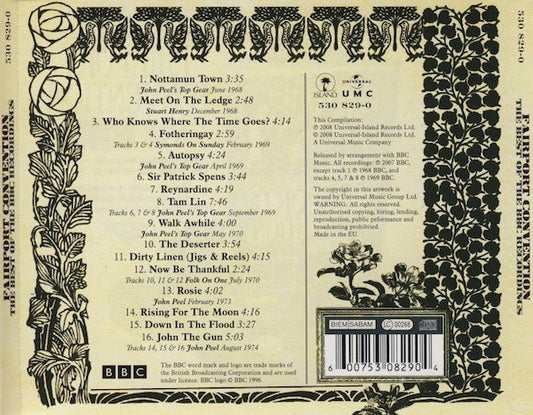 Fairport Convention : The Best Of The BBC Recordings (CD, Smplr)