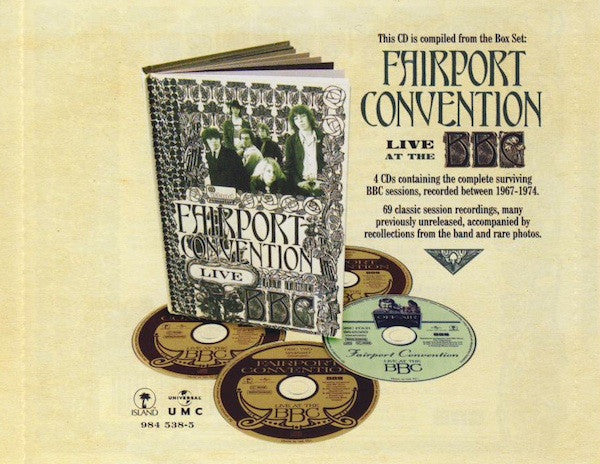 Fairport Convention : The Best Of The BBC Recordings (CD, Smplr)