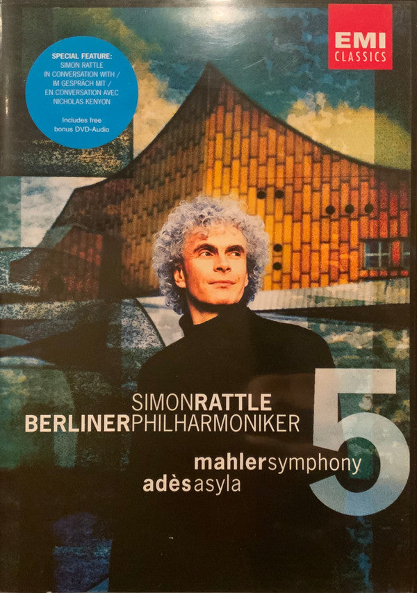 Sir Simon Rattle, Berliner Philharmoniker, Gustav Mahler, Thomas Adès : Symphony 5 / Asyla (DVD-V, Copy Prot., Multichannel, NTSC + DVD-A, Cop)