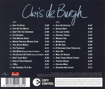 Chris de Burgh : Star Boulevard (2xCD, Comp)