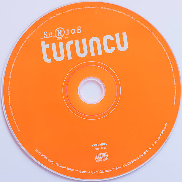 Sertab Erener : Turuncu (CD, Album)