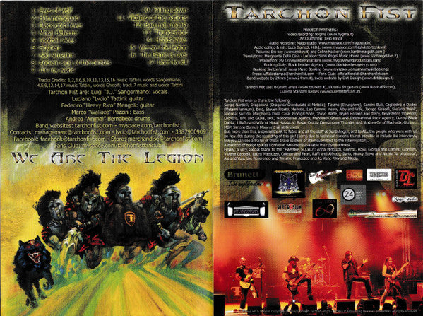 Tarchon Fist : We Are The Legion (DVD, PAL)