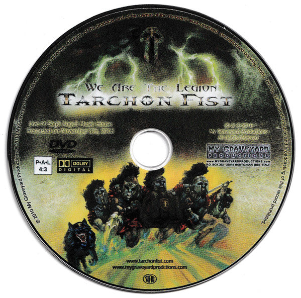 Tarchon Fist : We Are The Legion (DVD, PAL)