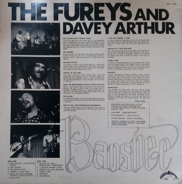 The Fureys & Davey Arthur : Banshee (LP, Album)