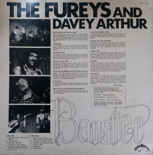 The Fureys & Davey Arthur : Banshee (LP, Album)