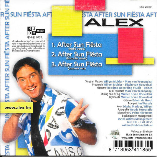 Alex (6) : After Sun Fiësta (CD, Single)