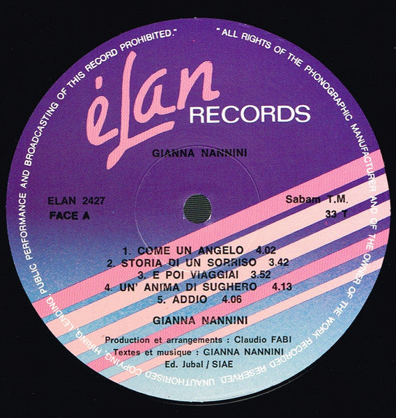 Gianna Nannini : G. N. (3xLP, Comp)