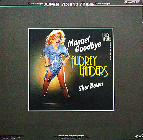 Audrey Landers : Manuel Goodbye (12", Maxi)