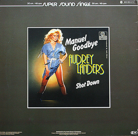 Audrey Landers : Manuel Goodbye (12", Maxi)