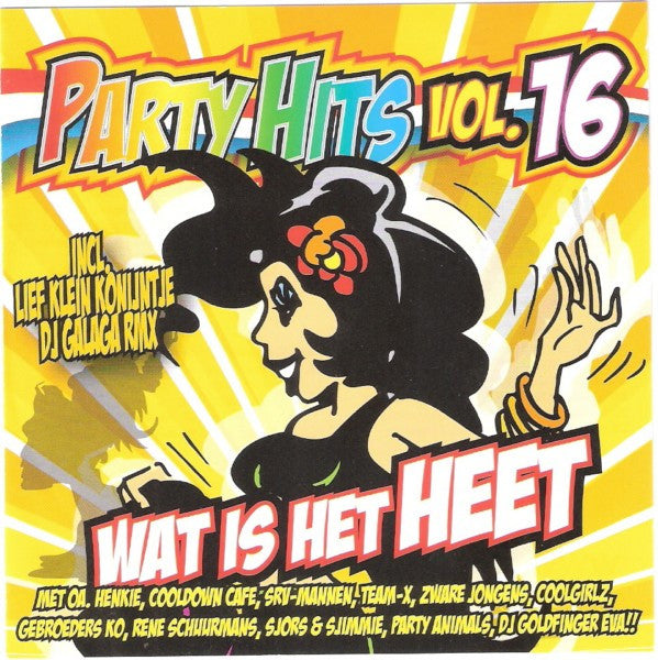 Various : Party Hits Vol. 16 (Wat Is Het Heet) (CD, Comp)