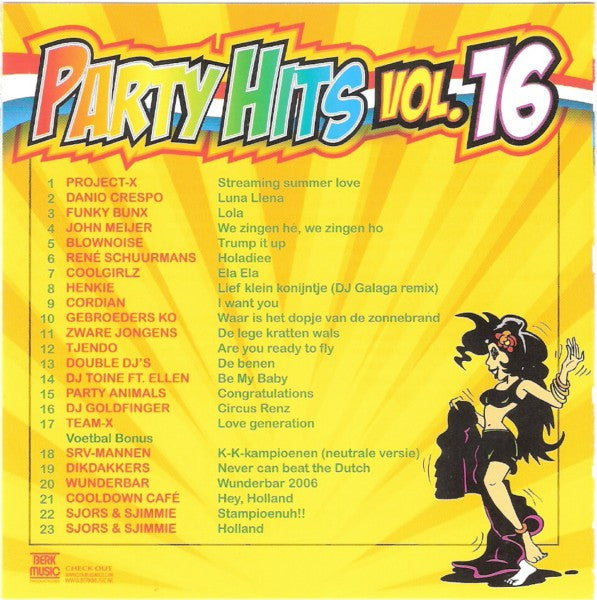 Various : Party Hits Vol. 16 (Wat Is Het Heet) (CD, Comp)
