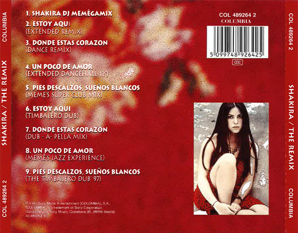 Shakira : The Remixes (CD, Comp)