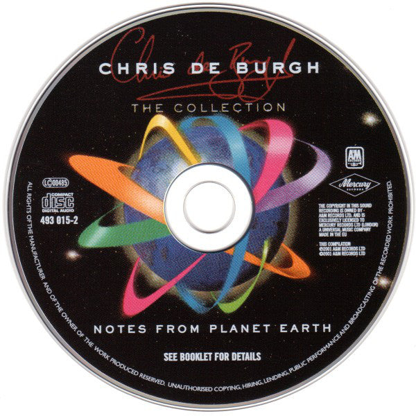 Chris de Burgh : Notes From Planet Earth - The Collection (CD, Comp)