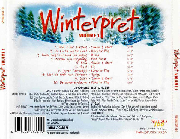 Various : Winterpret Volume 1 (CD, Comp)