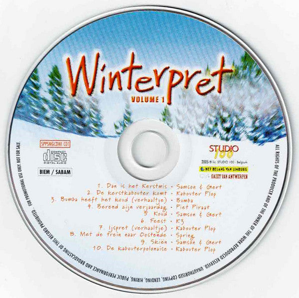 Various : Winterpret Volume 1 (CD, Comp)