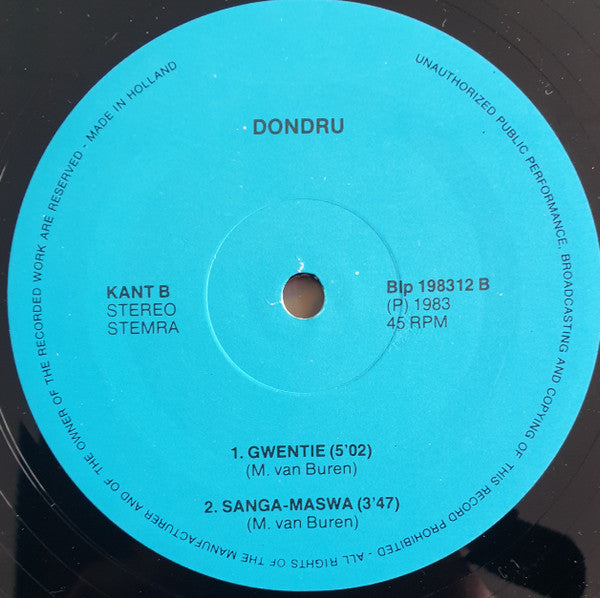 Dondru : Froekoe-Ma-Manting (12")