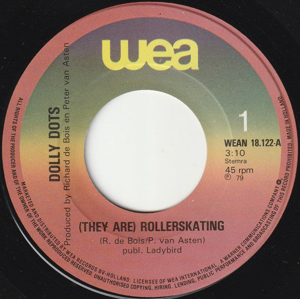 Dolly Dots : Rollerskating (7", Single)