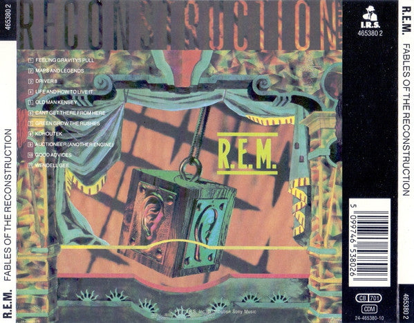 R.E.M. : Fables Of The Reconstruction (CD, Album, RE)