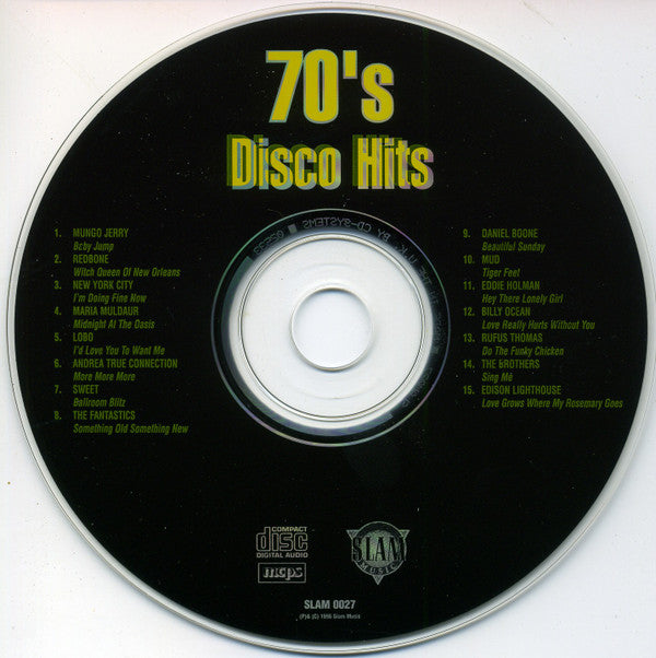 Various : 70's Disco Hits (CD, Comp)