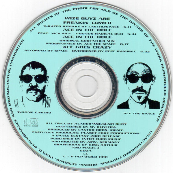T-Bone Castro / Ace The Space : Ace In The Hole (CD, Maxi)
