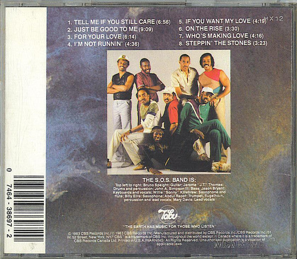 The S.O.S. Band : On The Rise (CD, Album, RE)
