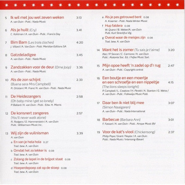 André van Duin : Het Allerleukste Van André Van Duin (3xCD, Comp, RE)