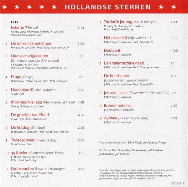 André van Duin : Het Allerleukste Van André Van Duin (3xCD, Comp, RE)