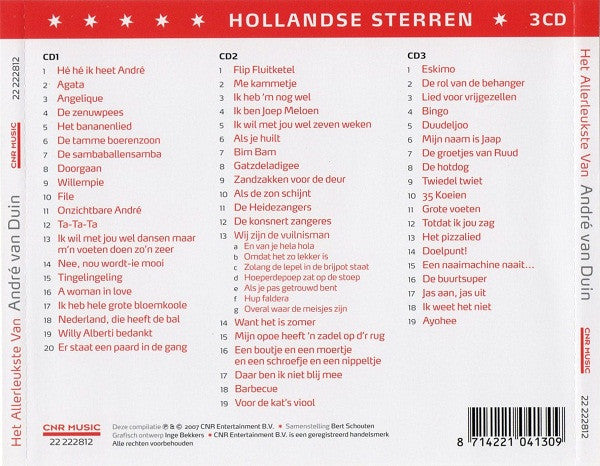 André van Duin : Het Allerleukste Van André Van Duin (3xCD, Comp, RE)