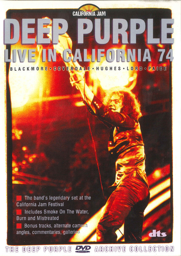 Deep Purple : Live In California 74 (DVD-V, Multichannel, PAL, 4:3)