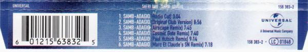 Safri Duo : Samb-Adagio (CD, Maxi)