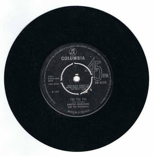 Dimitri Dourakine Und Sein Orchester : Casatschok (7", Single, RM, 4 P)