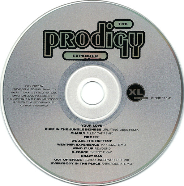 The Prodigy : Experience Expanded: Remixes & B-Sides (CD, Album, RM + CD, Comp)