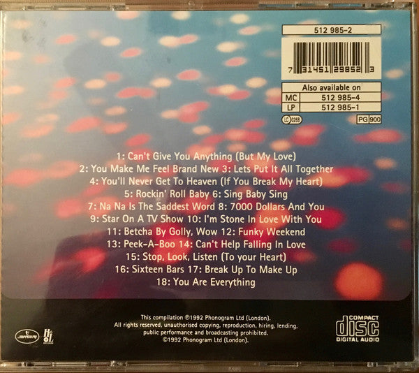 The Stylistics : The Greatest Hits Of The Stylistics - Lets Put It All Together (CD, Comp)