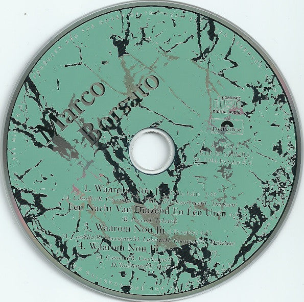 Marco Borsato : Waarom Nou Jij (CD, Maxi)