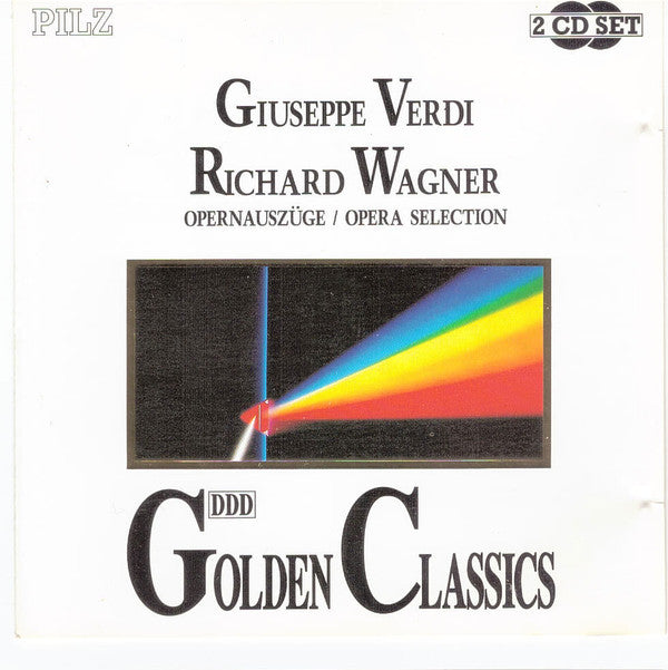 Richard Wagner, Giuseppe Verdi : DDD Golden Classics (2xCD, Comp)