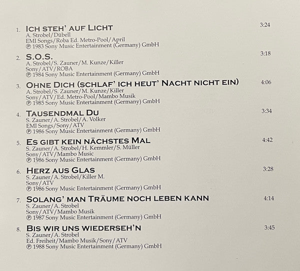 Münchener Freiheit : Die Grossen Erfolge (CD, Comp)