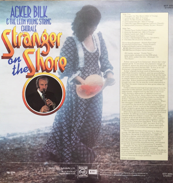 Acker Bilk & The Leon Young String Chorale : Stranger On The Shore (LP, Album, RE)