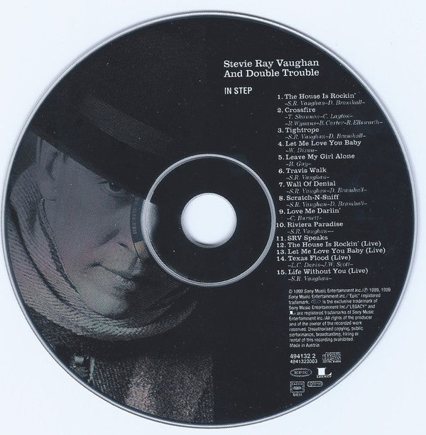Stevie Ray Vaughan & Double Trouble : In Step (CD, Album, RE, RM)